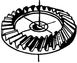 齒輪基本術語錐齒輪、準雙曲面齒輪及其齒輪副