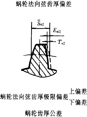 平面二次包絡環面蝸杆傳動精度蝸杆、蝸輪誤差的定義及代号